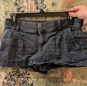 Y2K Low Rise Juicy Denim Shorts
